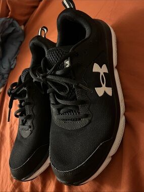 Under Armour Black and White Women's Athletic Sneakers